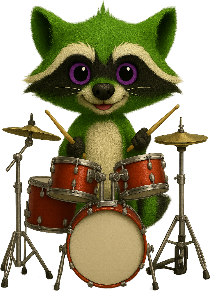 Green - Drums